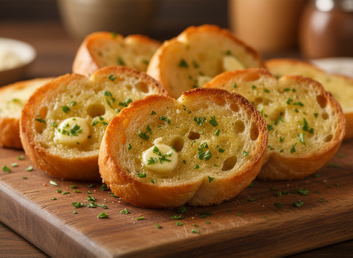 갈릭 버터 브레드